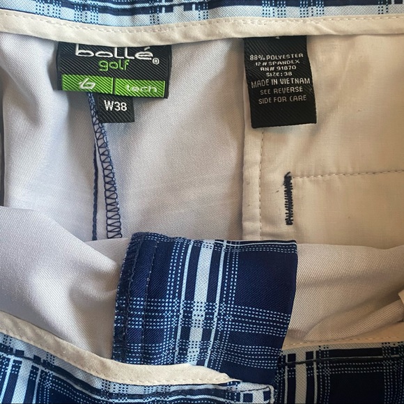 New Bolle Golf Shorts Sz 38 - Picture 3 of 6